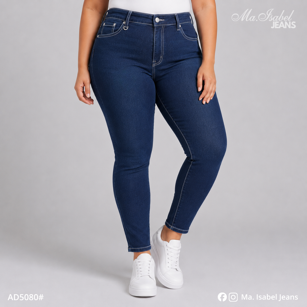 Jean Skinny Mujer - Marino