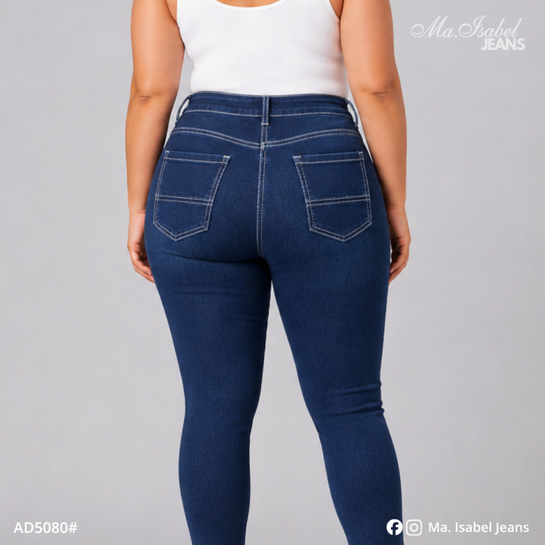 Jean Skinny Mujer - Marino