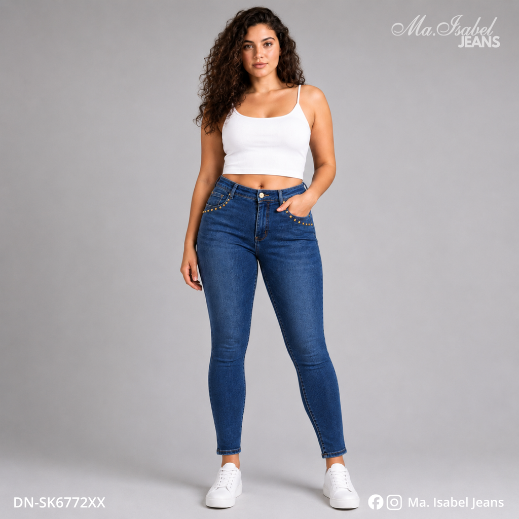 Jean Skinny Curvy - Marino Estoperoles