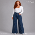 Jean Wide Leg Curvy - Marino Brillos