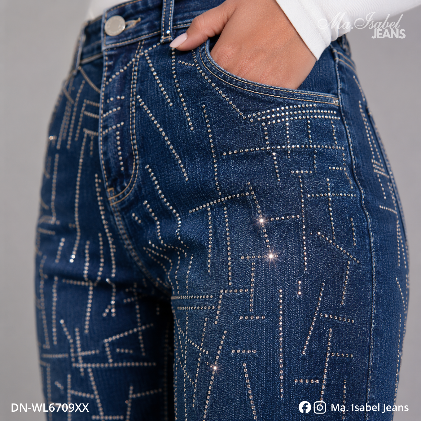 Jean Wide Leg Curvy - Marino Brillos