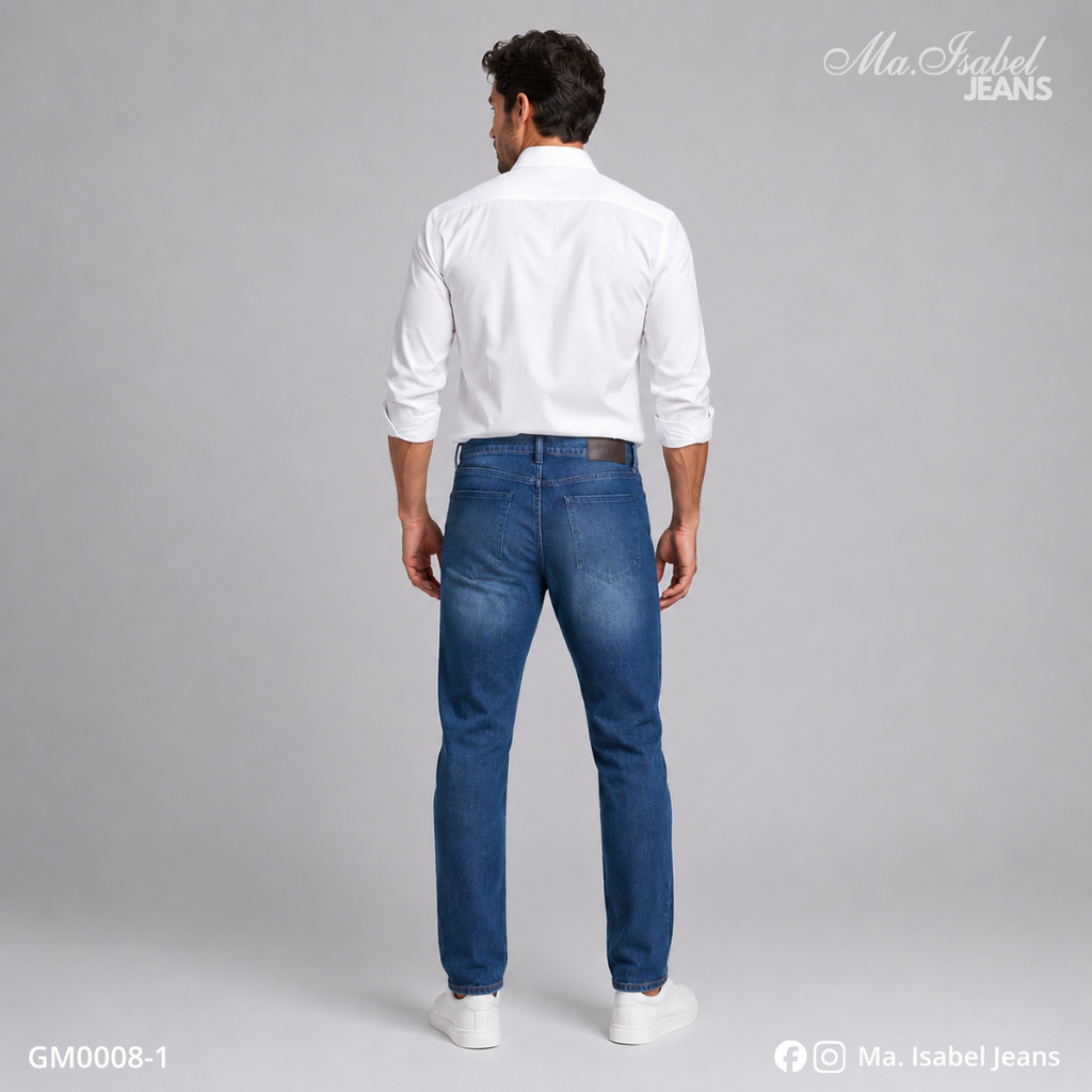Ma. Isabel Jeans Chiconcuac jeans rectos para hombre stone azul claro ideales para distribuidores y venta al mayoreo