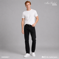 Ma. Isabel Jeans jeans de caballero México recto negro de mezclilla premium con tela stretch y ajuste clásico