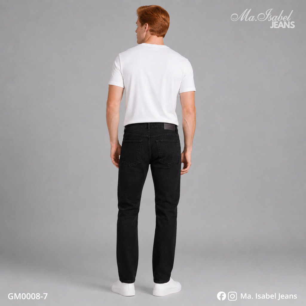 Ma. Isabel Jeans Chiconcuac jeans rectos para hombre color negro ideales para distribuidores y venta al mayoreo