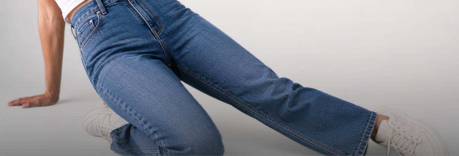 Jeans de mezclilla para mujer en Mexico con corte moderno, fit comodo y pantalones denim en tendencia de Ma Isabel Jeans